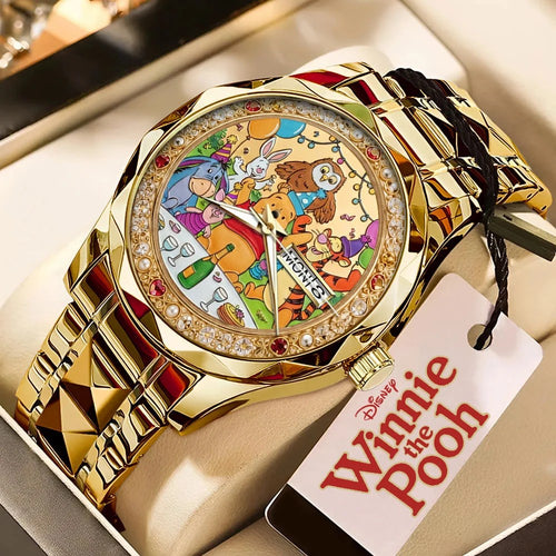 Winnie-the-Pooh 100th Anniversary Alloy Luxury Quartz Watch – TMTHU9126