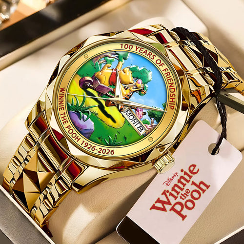 Winnie-the-Pooh 100th Anniversary Alloy Luxury Quartz Watch – HOATT15633