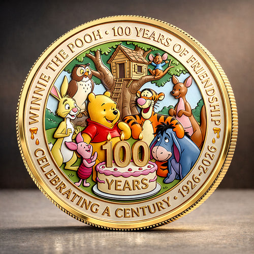 Winnie-the-Pooh 100th Anniversary Commemorative Coin – HOATT16573