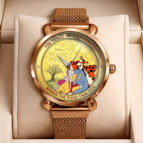 Winnie-the-Pooh 100th Anniversary Mesh Strap Quartz Watch – HOATT16532