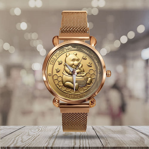 Winnie-the-Pooh 100th Anniversary Mesh Strap Quartz Watch – MAITM14443