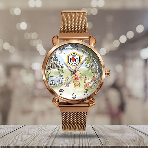 Winnie-the-Pooh 100th Anniversary Mesh Strap Quartz Watch – MAITM14900