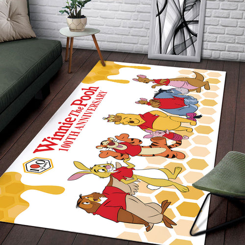 Winnie-the-Pooh 100th Anniversary Rectangular Rug – TMTHU7927