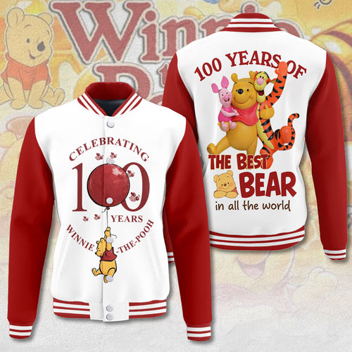 Winnie-the-Pooh 100th Anniversary Varsity Jacket – MAITM14370