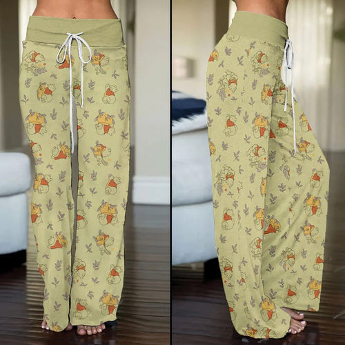 Winnie-the-Pooh High-Waisted Straight-Leg Trousers – TANTN25801