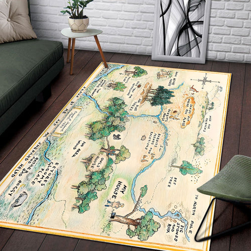 Winnie-the-Pooh Rectangular Rug – TMTHU6402