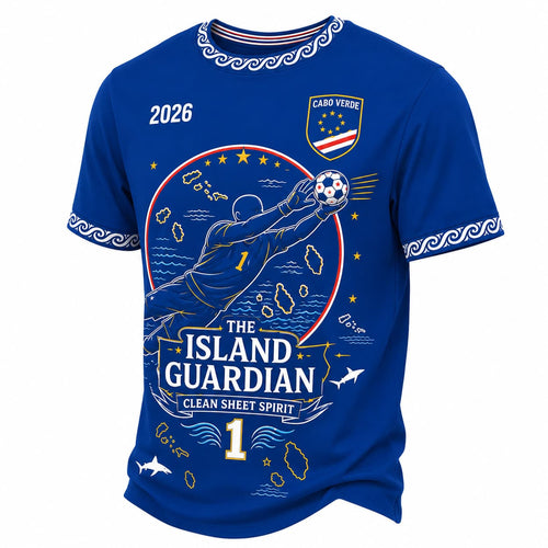 World Cup 2026 Cabo Verde Vozinha The Island Guardian Shirt