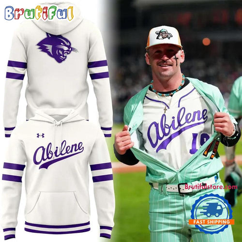 Abilene Christian Wildcats Baseball Throwback Uniform 2026 Limited Edition Hoodie T-Shirt