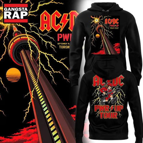 ACDC Rogers Stadium Toronto 2026 PWR UP Tour Exclusive Hoodie T-Shirt