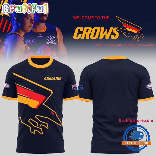Adelaide Crows Football 2024 Limited Made From South Australia Navy 3D Shirt