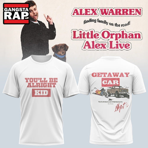 Alex Warren’s Little Orphan Alex Tour 2026 New Design 3D Shirt Hoodie T-Shirt