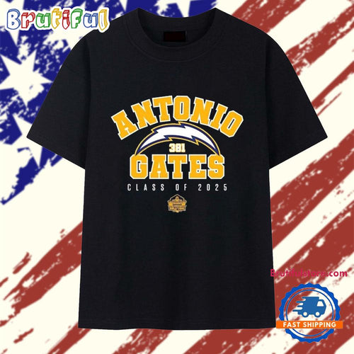 Antonio Gates Class of 2025 Hall of Fame LA Chargers T Shirt