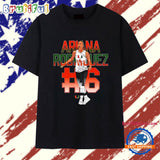 Ariana Rodriguez Miami Volleyball NCAA Legends Caricature T Shirt
