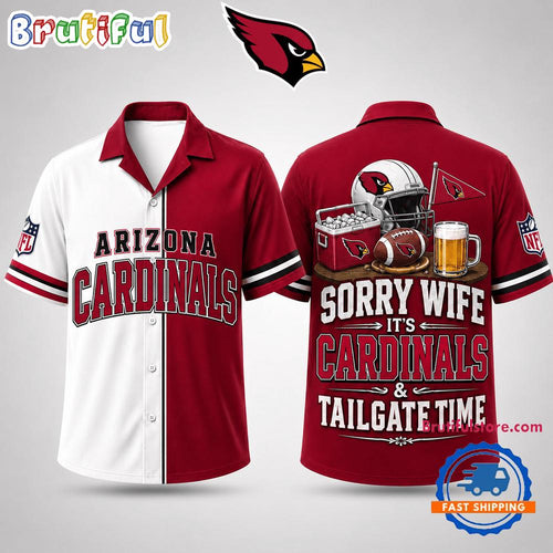 Arizona Cardinals NFL Funny Football Fan Hawaiian Shirt