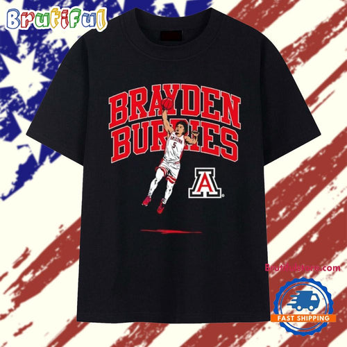 Arizona Wildcats Basketball Air Brayden Burries T Shirt
