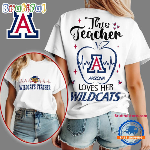 Arizona Wildcats Teacher Appreciation Month Vintage T Shirt