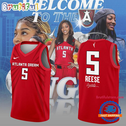 Atlanta Dream WNBA Angel Reese Limited Edition Basketball Jersey