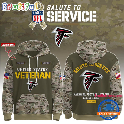 Atlanta Falcons 2025 NFL Veteran Birthday Limited Edition Hoodie Shirt
