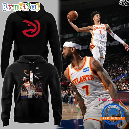 Atlanta Hawks Nickeil Alexander-Walker x Jalen Johnson Limited Edition Hoodie T-Shirt