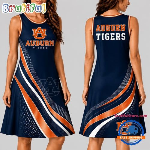 Auburn Tigers NCAA Team Pride Women’s Sleeveless Dress