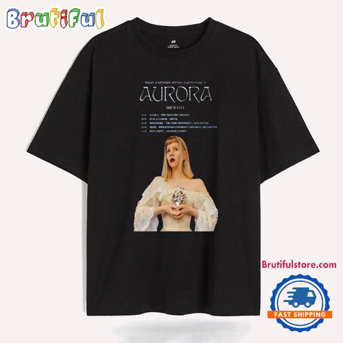 Aurora What Happened To The Earth 2025 Date Tour T Shirt