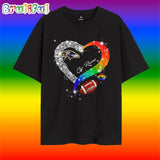 Baltimore Ravens 2025 LGBT Pride Day Vintage T Shirt