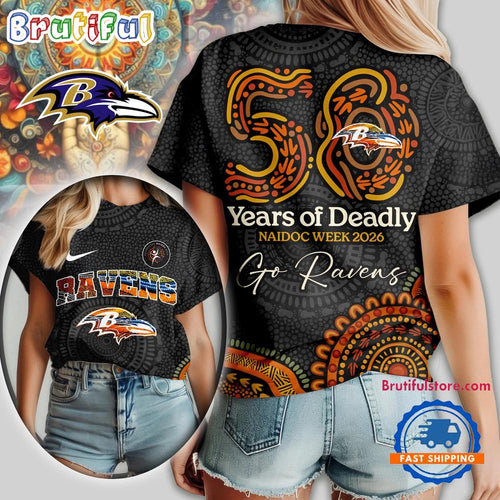 Baltimore Ravens NFL Naidoc Week 2026 Unisex T Shirt