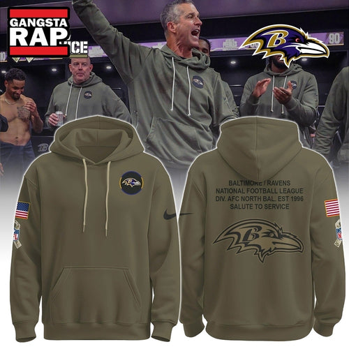 Baltimore Ravens NFL US Veterans Salute To Service 2026 Hoodie Shirt, Football New Design Shirt