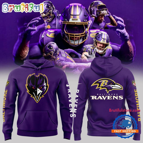 Baltimore Ravens Purple Rising Limited Edition 2024 Hoodie T-Shirt