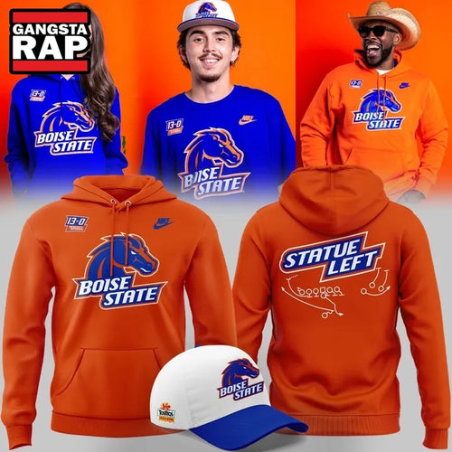 Boise State Broncos Football 20th Anniversary Fiesta Bowl 2026 Orange Hoodie T-Shirt