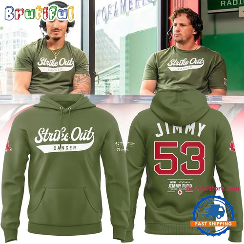 Boston Red Sox Strike out cancer 2026 Limited Edition Hoodie T-Shirt