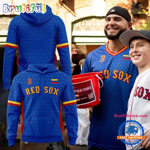 Boston Red Sox Venezuelan Pride 2026 Hoodie T-Shirt