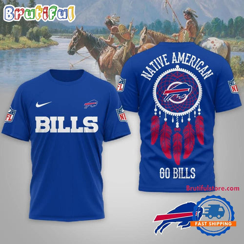 Buffalo Bills 2026 NFL Native American Unisex 3D Shirt