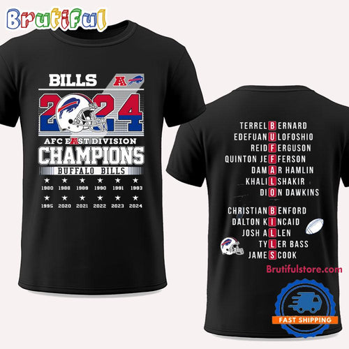 Buffalo Bills AFC East Division Champs 2024 T Shirt