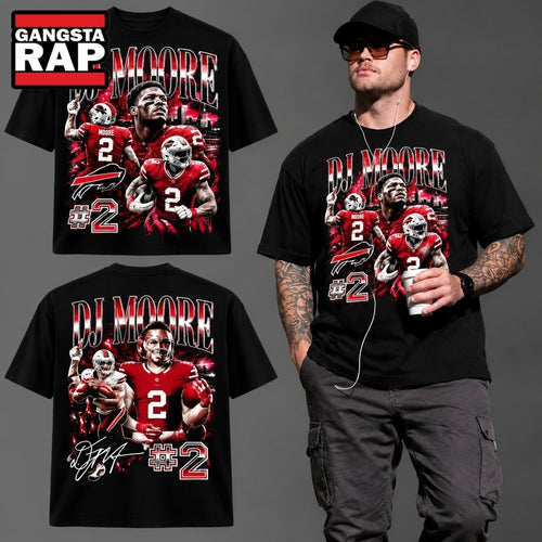Buffalo Bills Denniston Oliver DJ Moore 2026 Graphic T Shirt