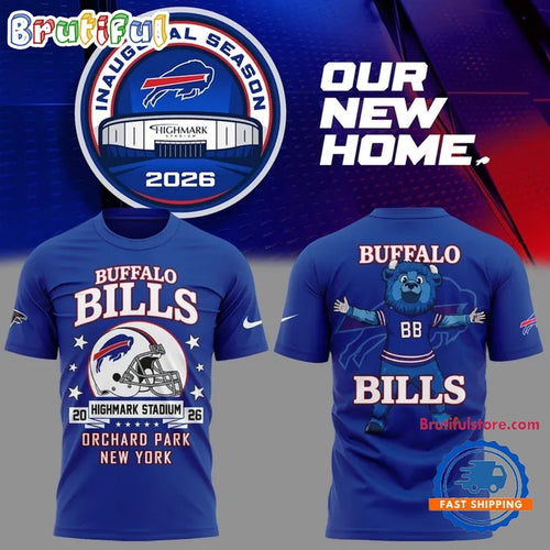Buffalo Bills Highmark Stadium Bills Mafia Mascot 2026 3D Shirt