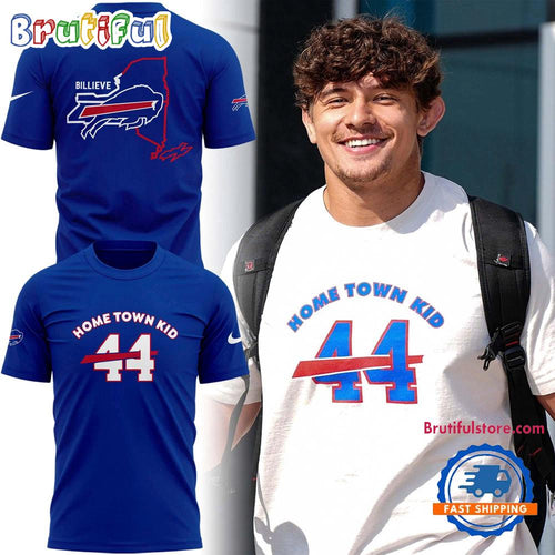 Buffalo Bills HOME TOWN KID Limited Edition 3D Shirt