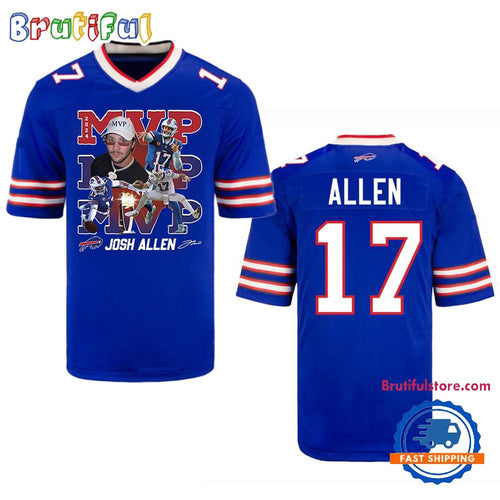 Buffalo Bills Josh Allen NFL 2025 MPV Football Jersey