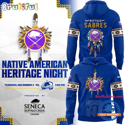 Buffalo Sabres Native American Heritage Limited Edition Hoodie T-Shirt