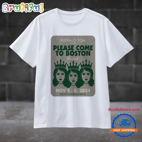 Buffalo Tom At The Armory In Somerville Ma On Nov 1-3 2024 Event T Shirt