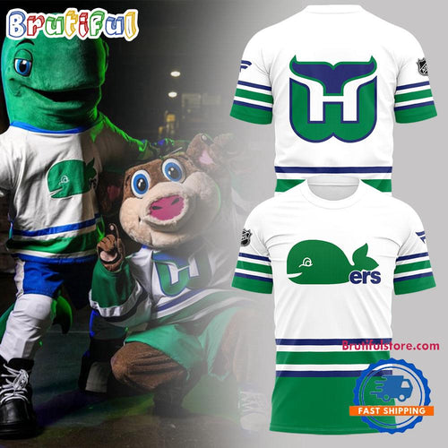 Carolina Hurricanes x Happy Whalers Night Limited Edition 2025 T Shirt