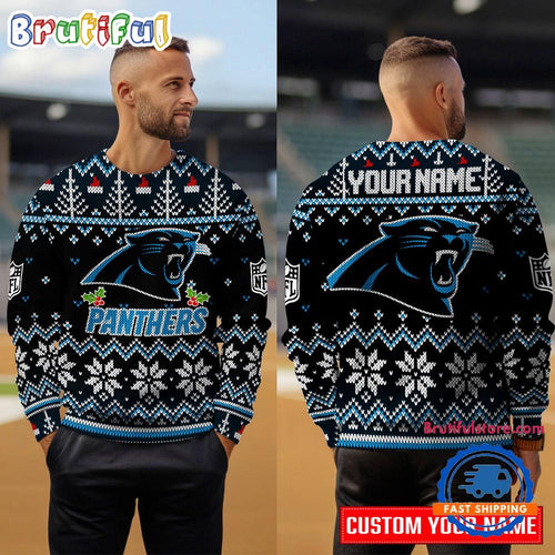 Carolina Panthers NFL Special Edition New Ugly Christmas Sweater