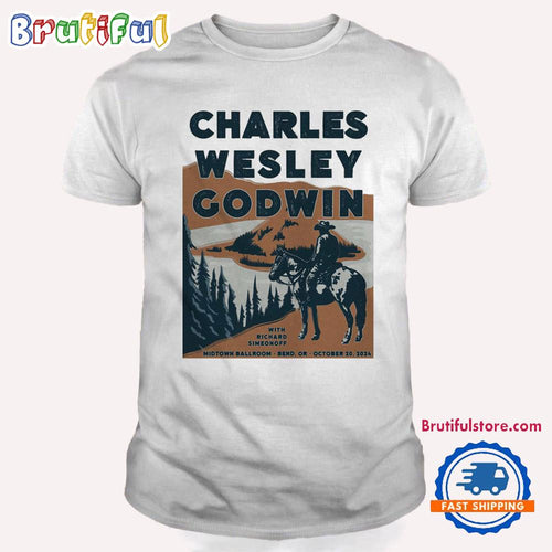 Charles Wesley Godwin At Midtown Ballroom In Bend OR On October 20 2024 T Shirt