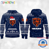 Chicago Bears 2025 Reindeer Football Christmas New Hoodie Shirt