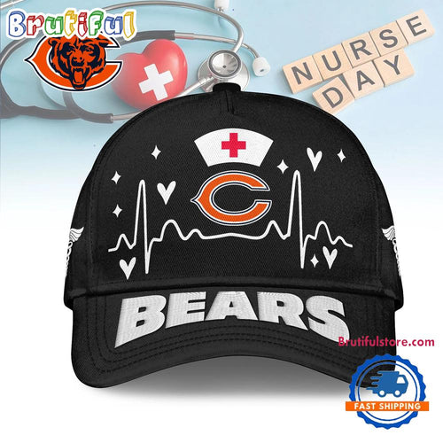 Chicago Bears 2026 NFL Nurse Vibes Classic Cap