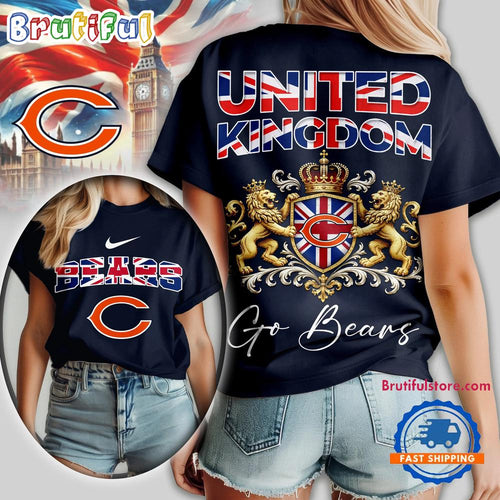Chicago Bears 2026 NFL United Kingdom Unisex 3D Shirt