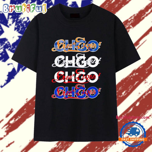 Chicago Bears Chicago Cubs Chicago Bulls Chicago White Sox Free Agent x CHGO logo T Shirt