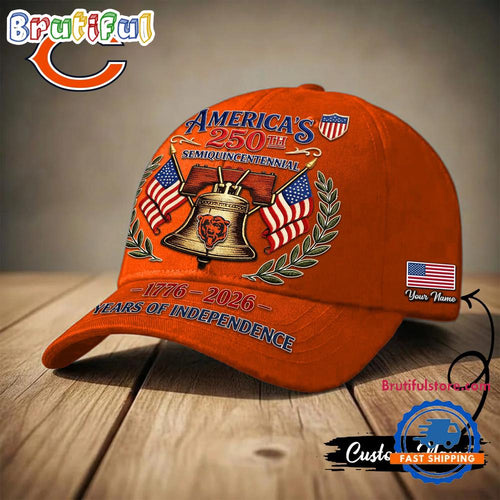 Chicago Bears NFL 1776-2026 Years Of Independence Classic Cap