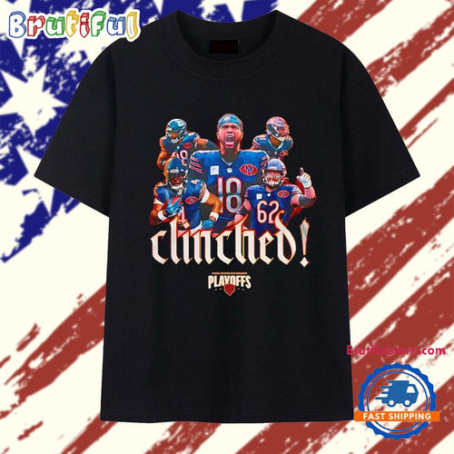 Chicago Bears NFL Playoffs 2025-26 all team T Shirt