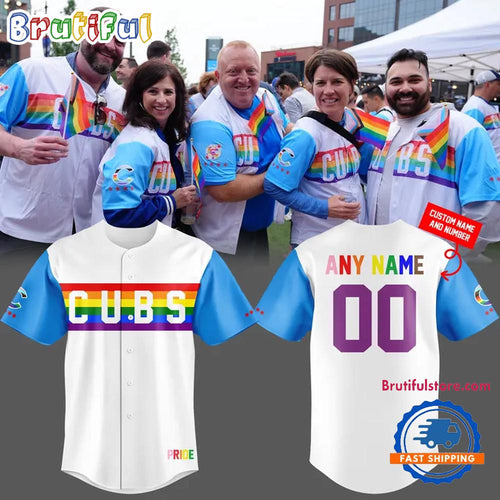 Chicago Cubs Pride Celebration 2026 Baseball Jerseys
